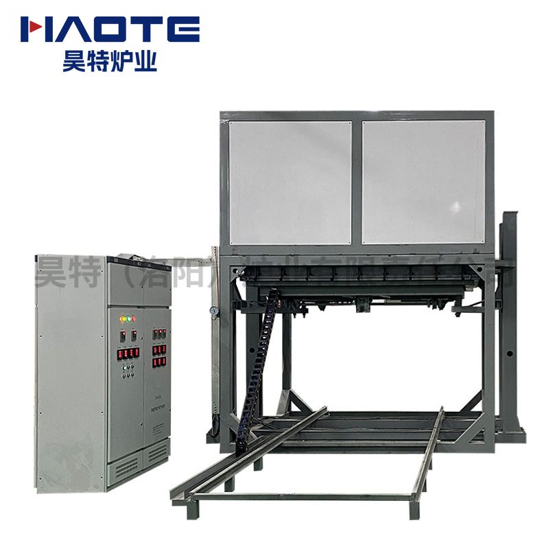 真空气氛炉1000℃尺寸2400X2400X1200单炉车升降平台升降单炉车
