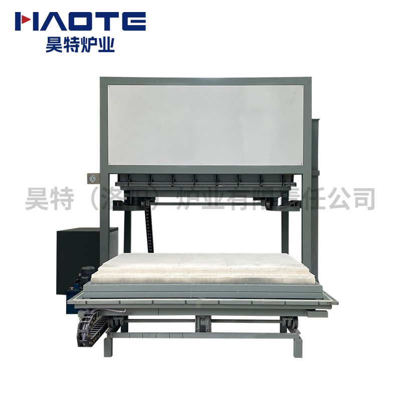 真空气氛升降炉1700℃2100X1100X700丝杆升降灰白单炉车